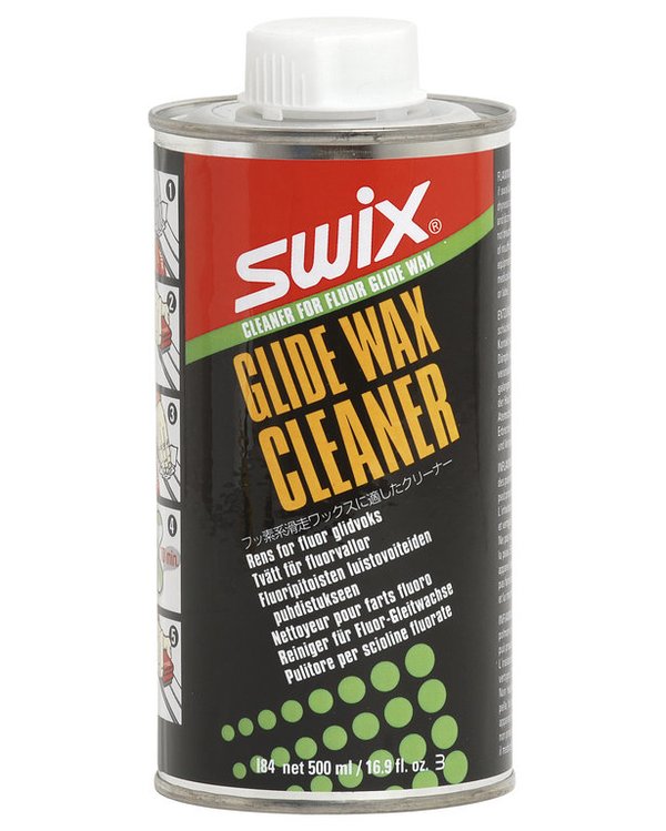 Cleaner for fluor glidewax
