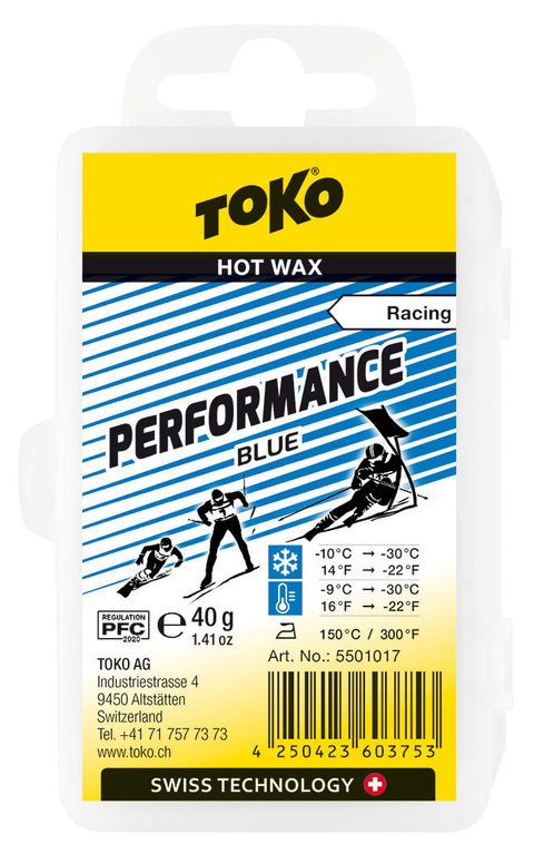 Performance Hot Wax blue 40g