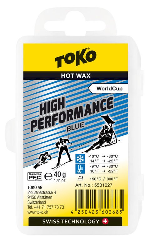 High Performance Hot Wax blue 40g